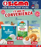 Copertina Volantino Sigma Sicilia