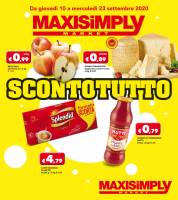 Copertina Volantino Ipersimply MaxiSimply