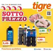Copertina Volantino Tigre