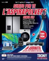 Copertina Volantino Trony Trento