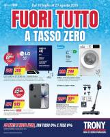 Copertina Volantino Trony Trento