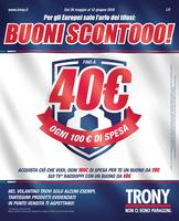 Copertina Volantino Trony Nazionale