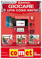 Volantino Comet: Speciale Videogiochi Copertina Volantino Comet: Speciale Videogiochi
